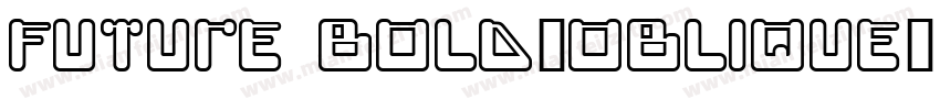 Future Bold-Oblique字体转换
